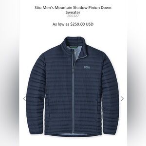 Stio Men's Pinion Down Sweater - Size XS